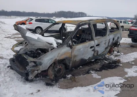 2005 Chrysler Town & Country Lx z USA, uszkodzony, nr VIN 2C4GP44R85R100807